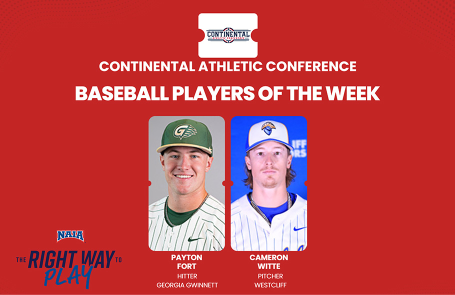 Upperclassmen Claim CAC Baseball Weekly Awards to Conclude March