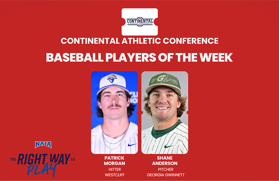 Dominant Performances Lead to CAC Baseball Weekly Honors