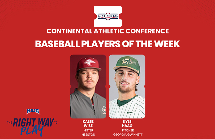 Final CAC Baseball Players of the Week Announced