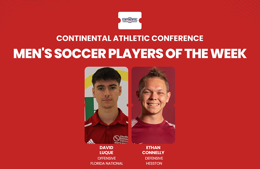 CAC Men&rsquo;s Soccer Announces Player of the Week Awards to Open September
