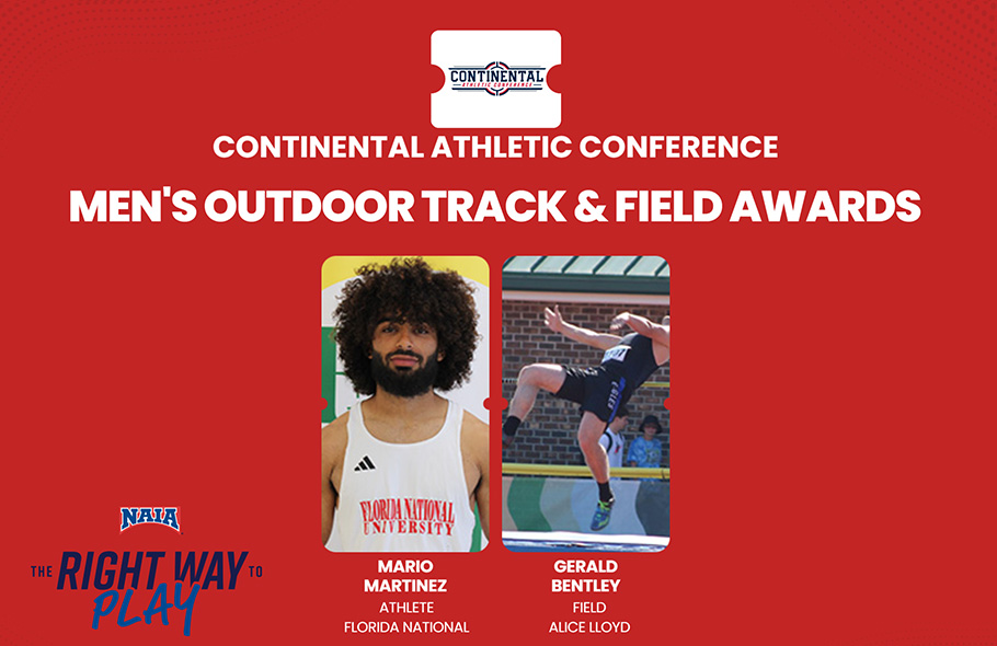 First CAC Men&rsquo;s Outdoor Track & Field Players of the Week for 2026 Season Announced