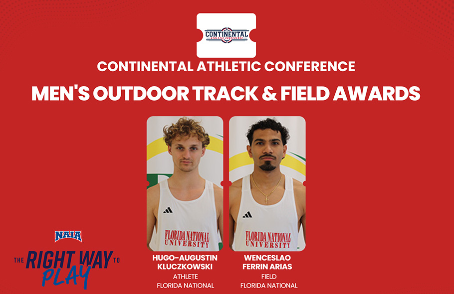 Florida National Garners CAC Men&rsquo;s Outdoor Track & Field Weekly Honors