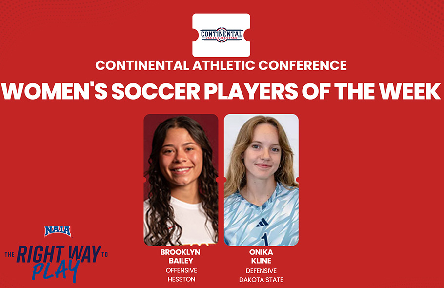 Great Plains Duo Collect CAC Women&rsquo;s Soccer Player of the Week Awards