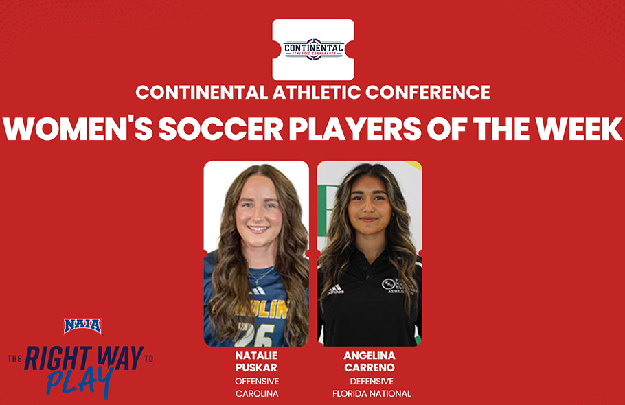 Underclassmen Garner CAC Women&rsquo;s Soccer Weekly Awards